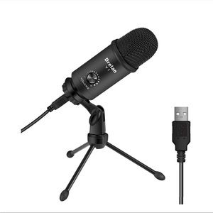 Drelan USB Microphone, Condenser desktop Computer Mic Plug & Play